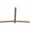 Ekena Millwork Bellingham Rough Sawn Timber Gable Bracket, Douglas Fir, 84"W x 56"H x 4"D x 4"F, 16/12 Pitch GBW084X56X0404BEL00RDF - alternate 5